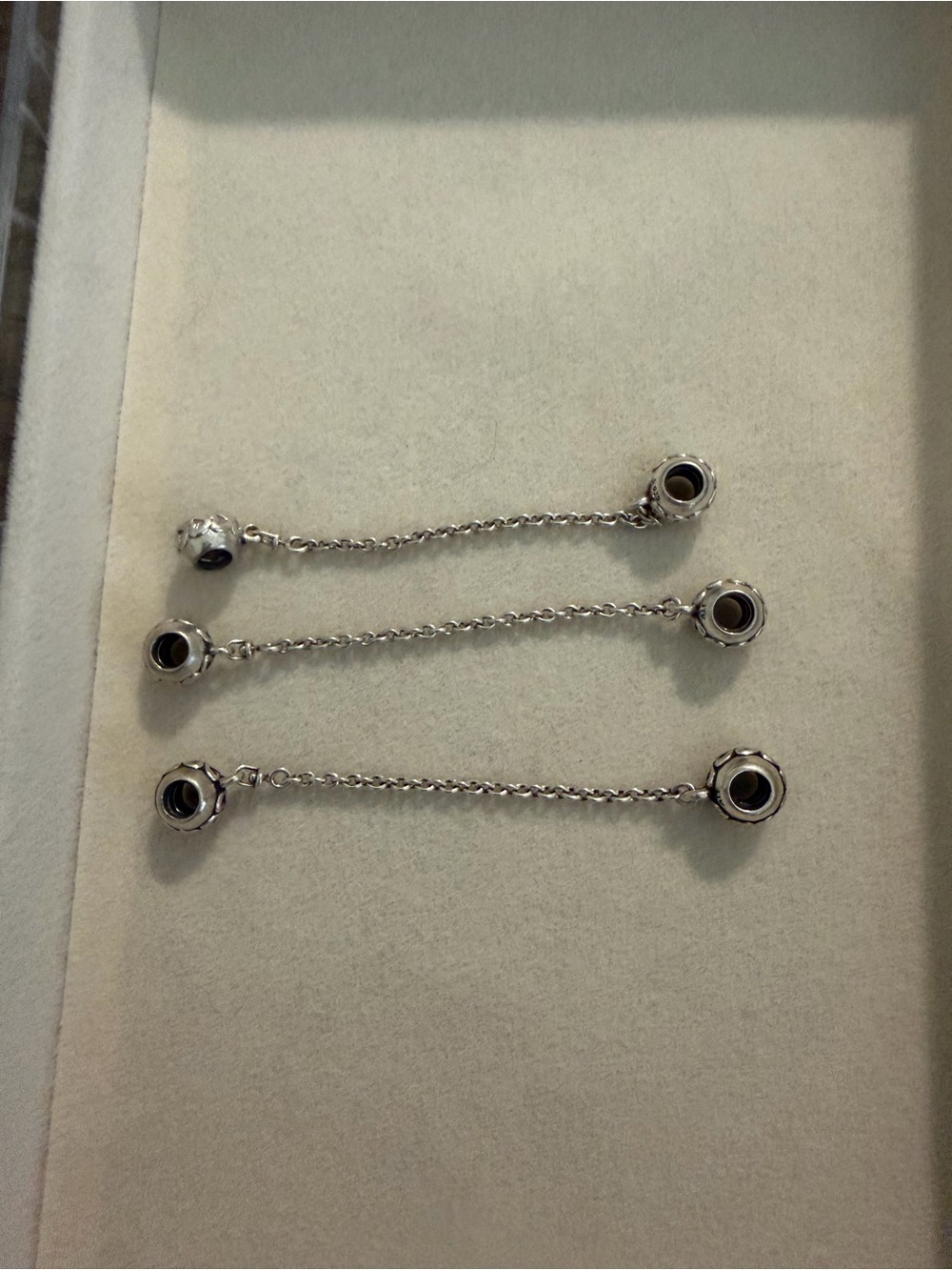 Pandora Silver Bracelet Safety Chains